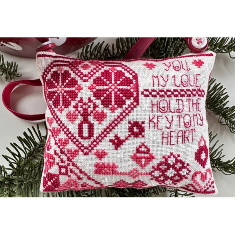 You, My Love Cross Stitch by Luhu Stitches – Paper Pattern