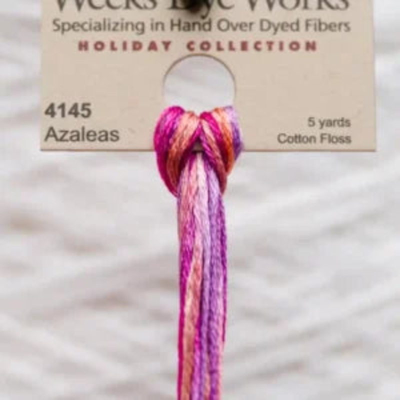 Azaleas – Weeks Dye Works Cotton Floss #4145
