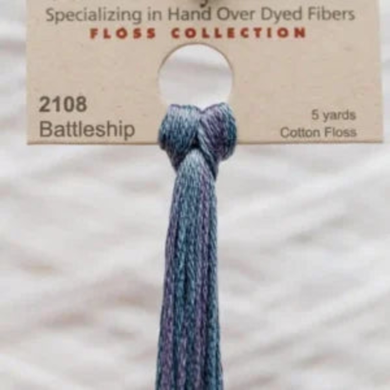 Battleship – Weeks Dye Works Cotton Floss #2108
