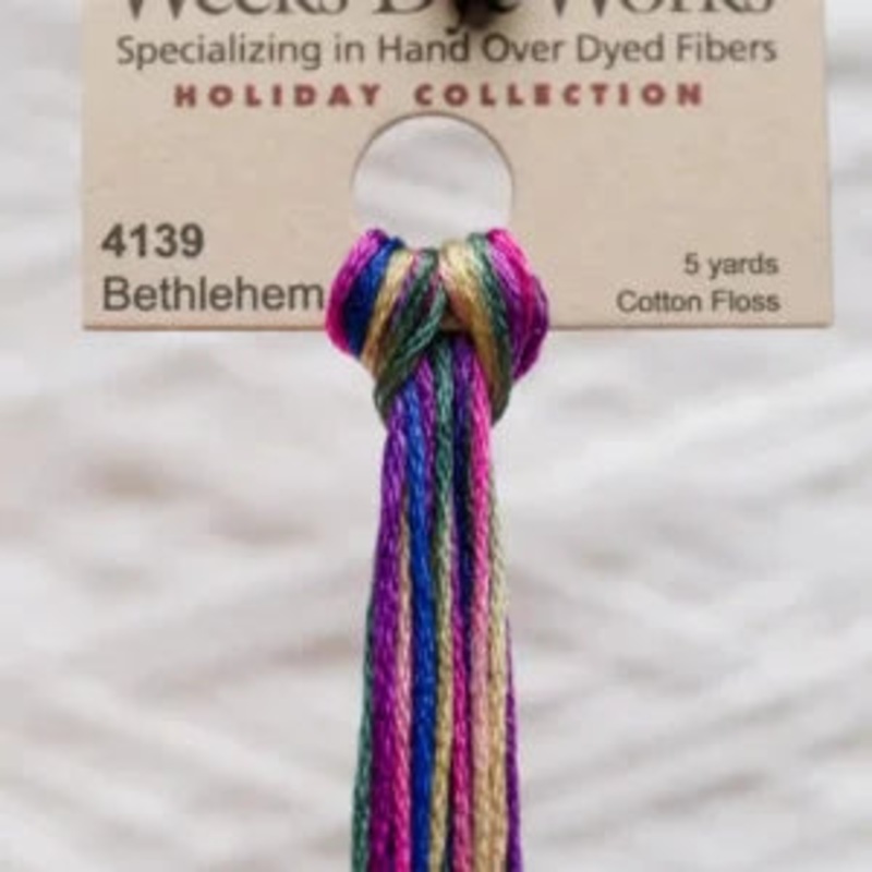 Bethlehem – Weeks Dye Works Cotton Floss #4139