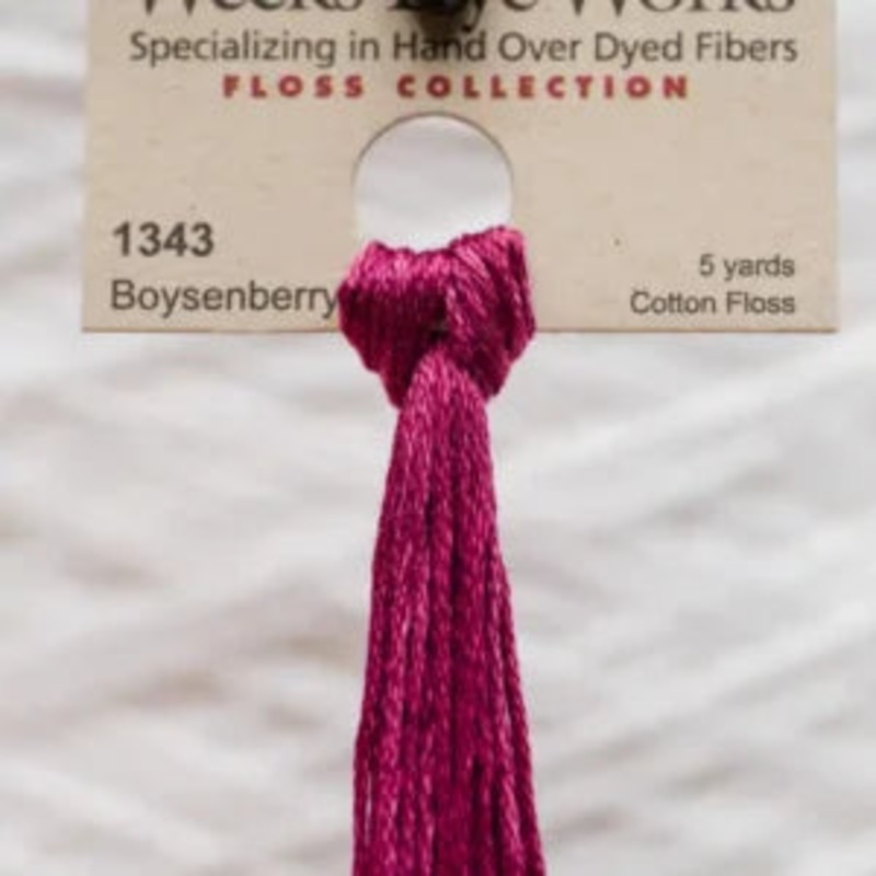 Boysenberry – Weeks Dye Works Cotton Floss #1343