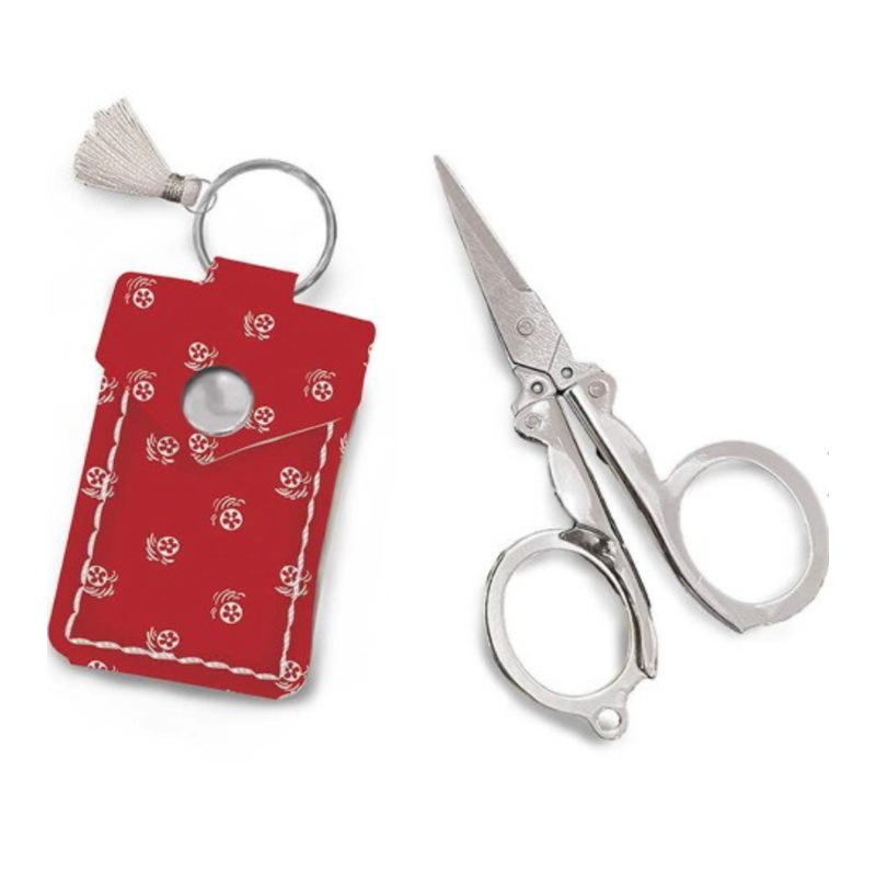 Leather Scissor Pouch Prairie