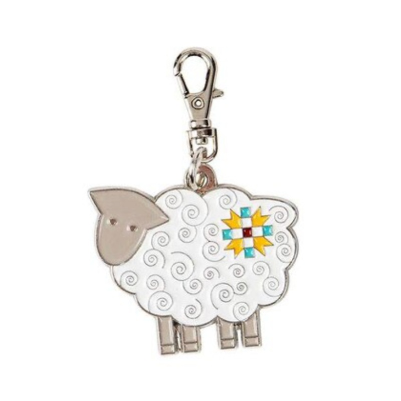 Lori Holt Enamel happy Charm Sheep