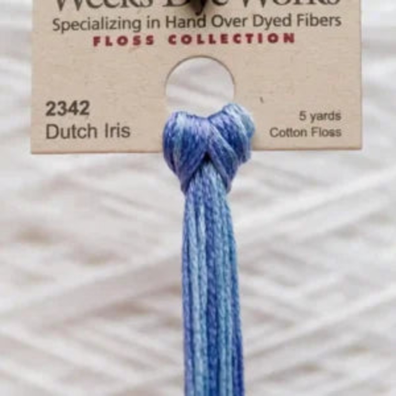 Dutch Iris – Weeks Dye Works Cotton Floss #2342