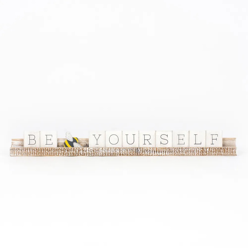 Be Yourself | Cozy Cottage Farms Collection | 20x2x1 wood ledgie kit | 15677