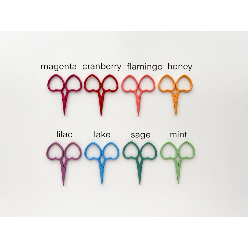 Little Snips Embroidery Heart Scissors