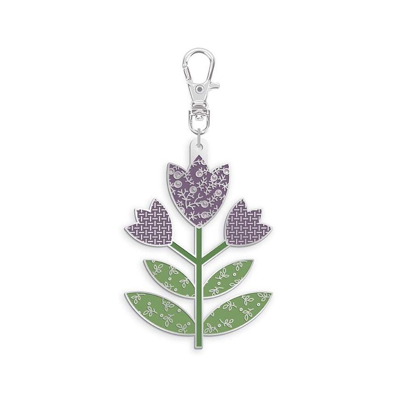 Lori Holt Enamel Happy Charm Tulip
