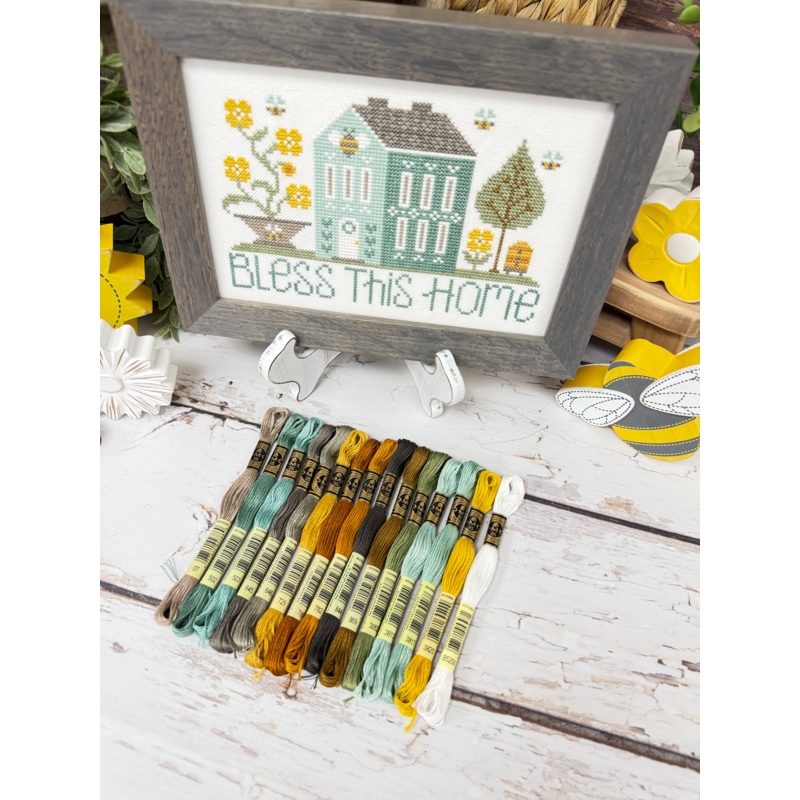 Master Floss Pack for All Things Bee by Lindsey Weight of Primrose Cottage