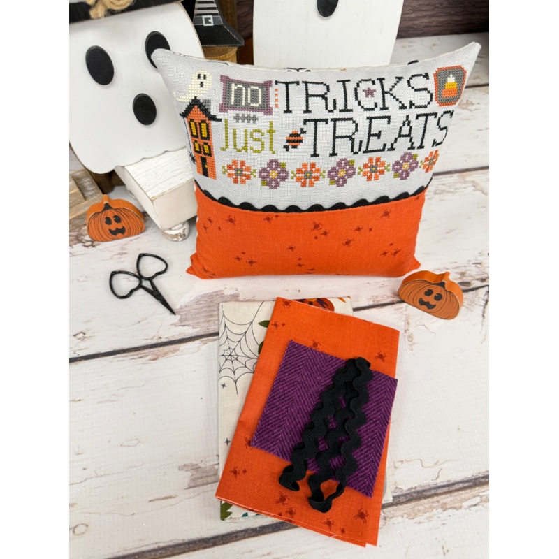 No Tricks Just Treats Finishing Kit ONLY by Lindsey Weight of Primrose Cottage