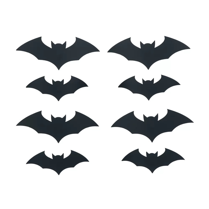 Paper Bats | The Adams Family Collection | 7×3, 9×4 paper bats 16 pieces | 50447