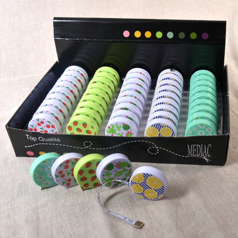 Summer Pastel Tape Measure|Cherries|Strawberries|Cactus|Lemons|Daisies