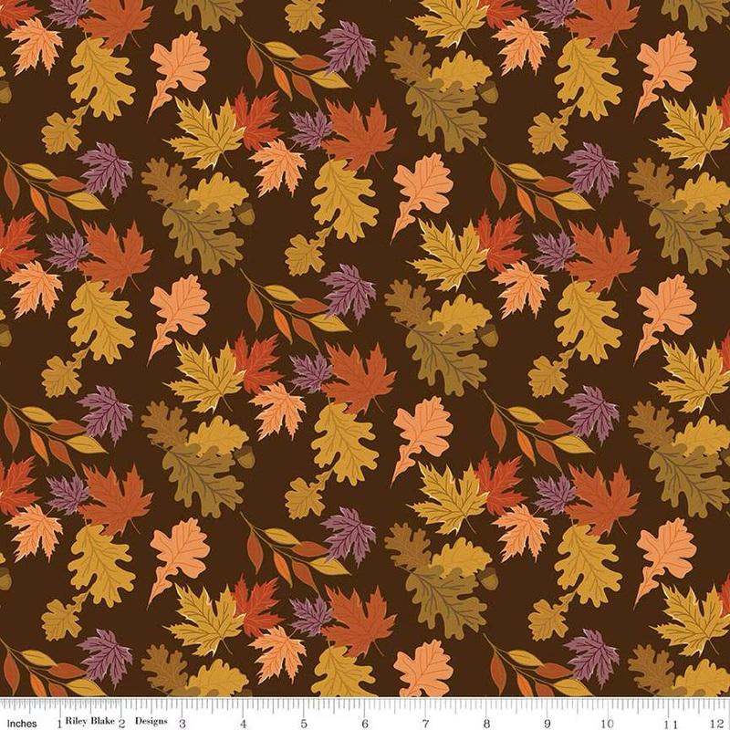 The Awe of Autumn | C16191 | Leaves – Brown