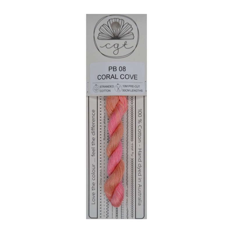 Coral Cove Stranded – Cottage Garden Threads Cotton Floss #PB08