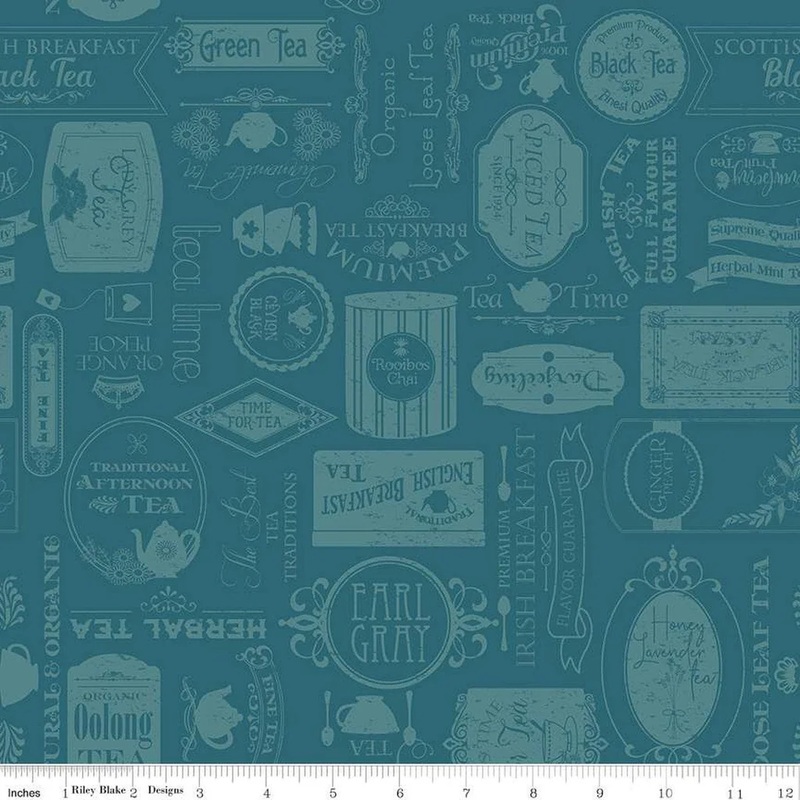 Afternoon Tea | C14032 | Labels – Colonial Blue
