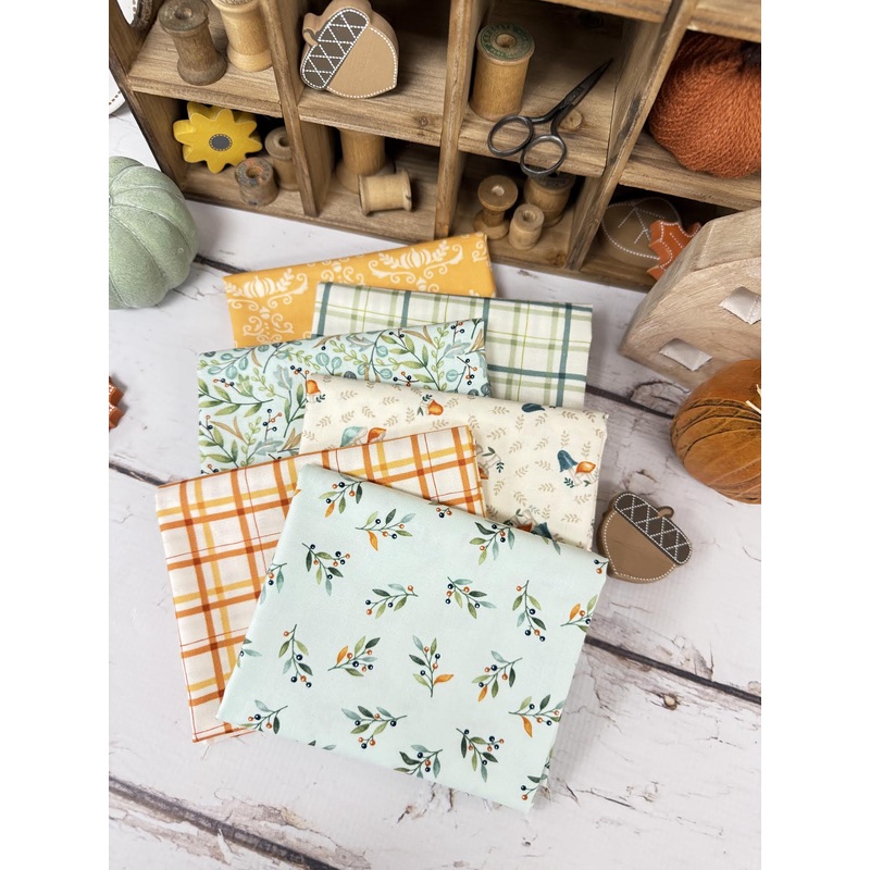 I Love Fall Most of All by Deb Strain for Moda Fabrics – 6 Piece Fat Quarter Bundle