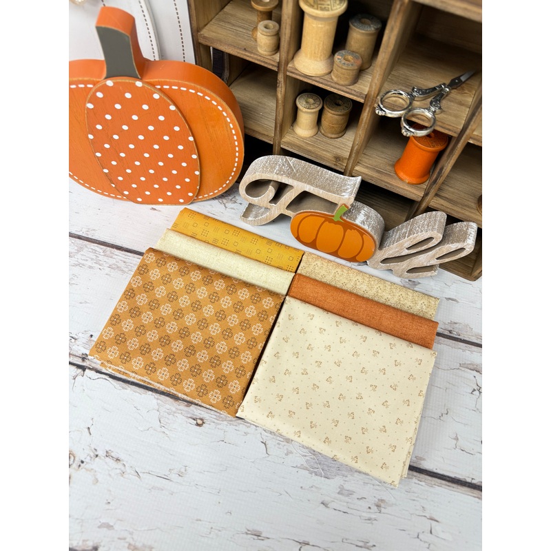 Lindsey’s Fall Favorites Curated by Primrose Cottage – 6 Piece Fat Quarter Bundle