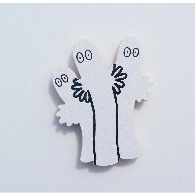 Wooden Brooch Hattifatteners
