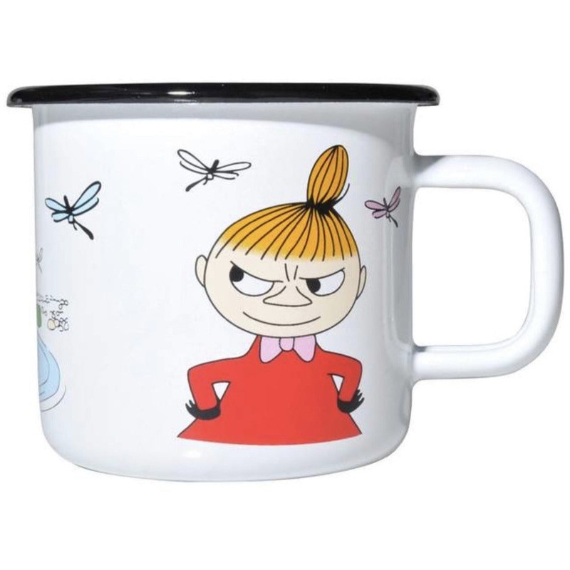 Moomin Enamel Mug 3.7 dl Colours Little My