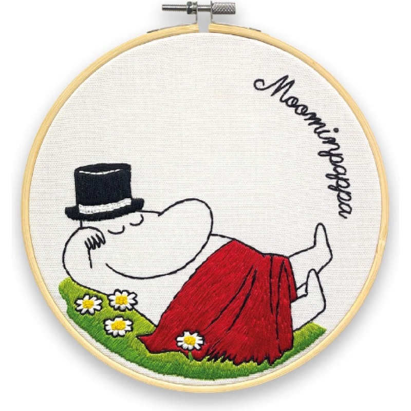 Embroidery Kit Moominpappa Snoozing