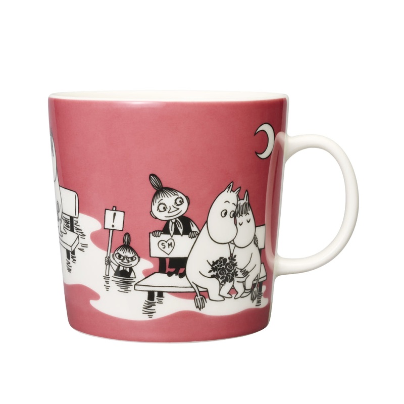 Moomin Mug Rose 0.4 L