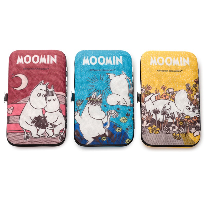 Moomin 5 Piece Manicure Set|Red|Blue|Yellow