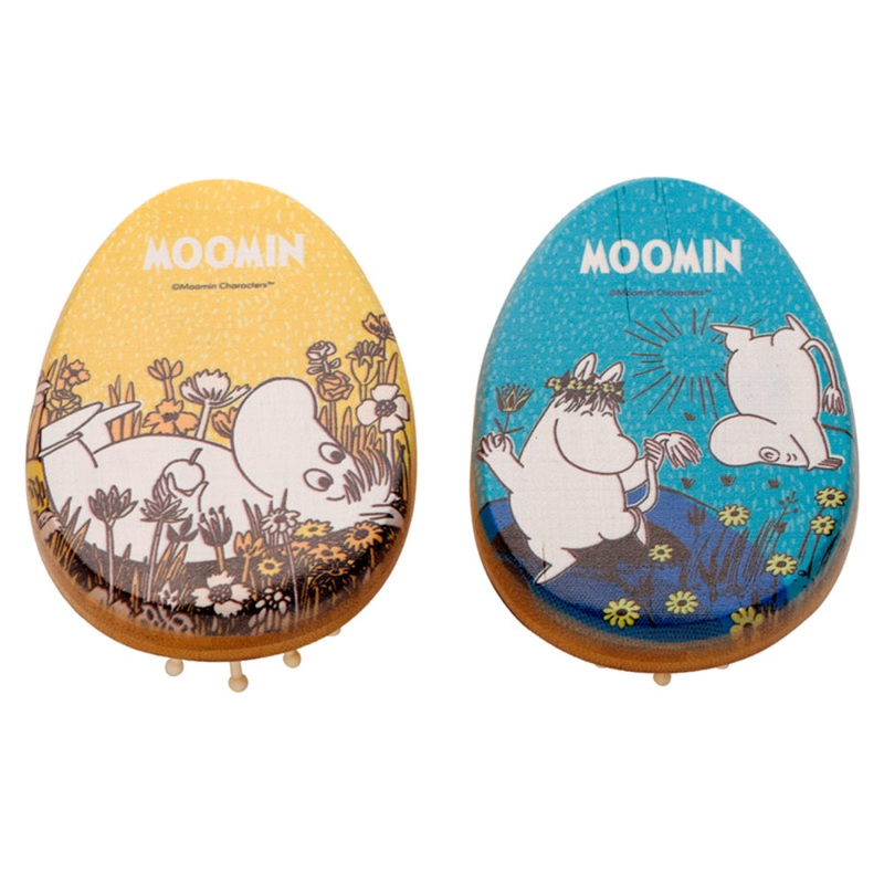 Moomin Shaped Bamboo Hair Brush