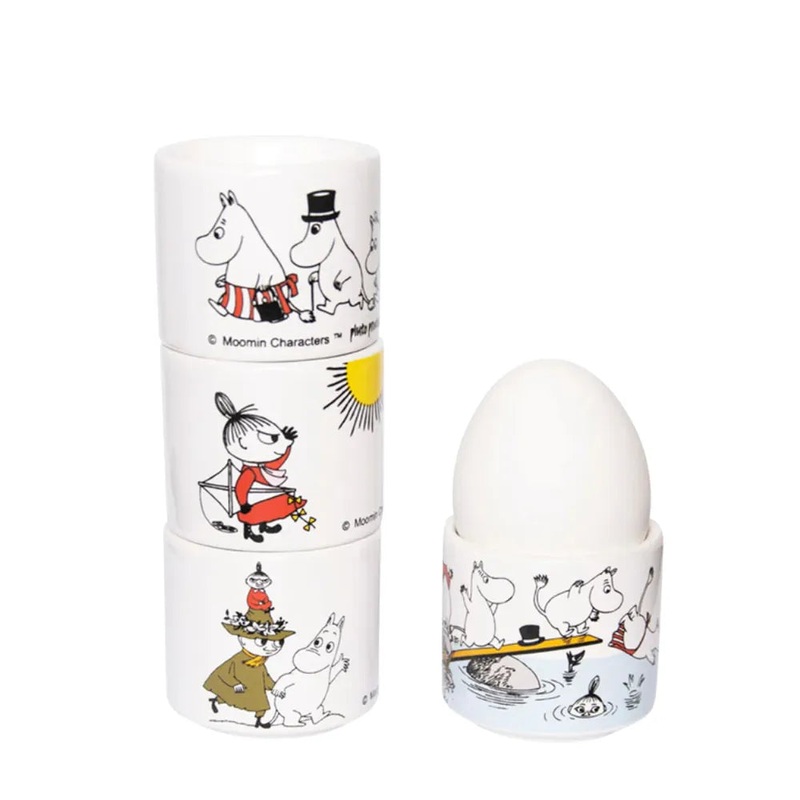 Moomin Egg Cups Set of 4 Colour