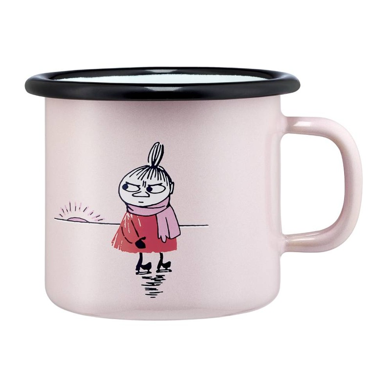 Moomin Enamel Mug 2.5 dl Dreamy Winter