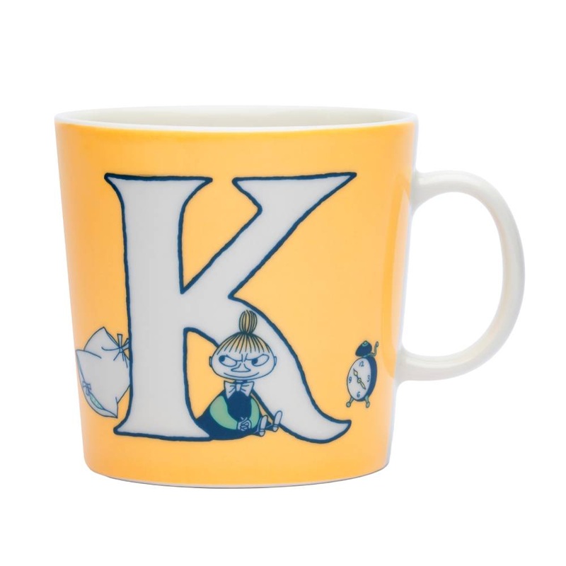 Moomin mug 0.4 L ABC Letter K