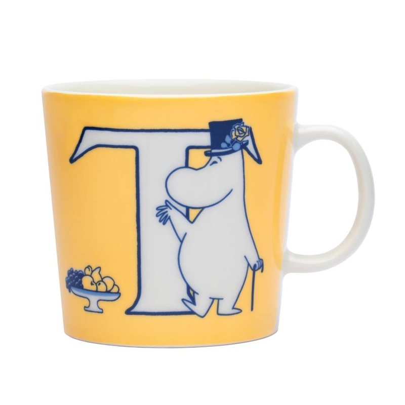 Moomin Mug 0.4 L ABC Letter T