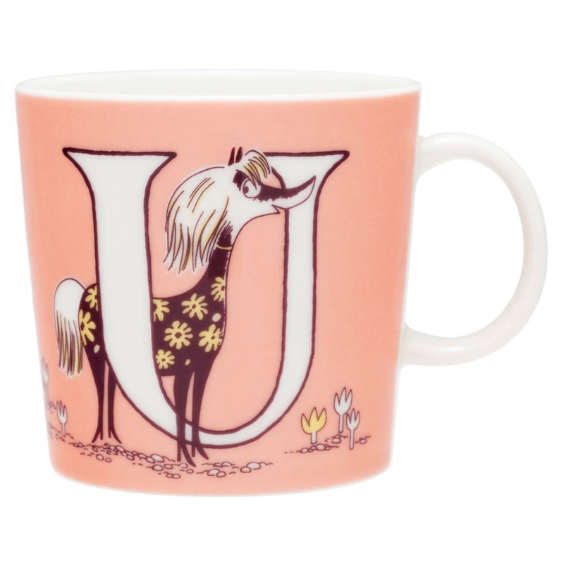 Moomin Mug 0.4 L ABC Letter U