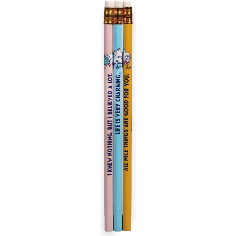 Moomin Pencils Set Of 3