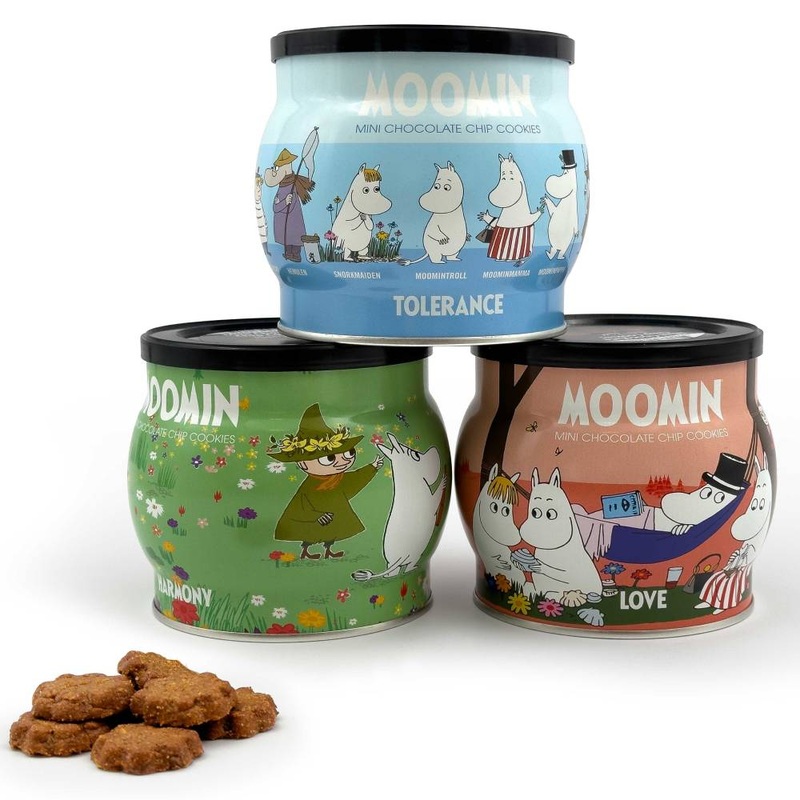 Moomin Chocolate Chip Cookies In A Tin