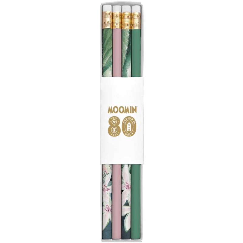 Moomin 80 Pencil Set Great Flood 4 pcs