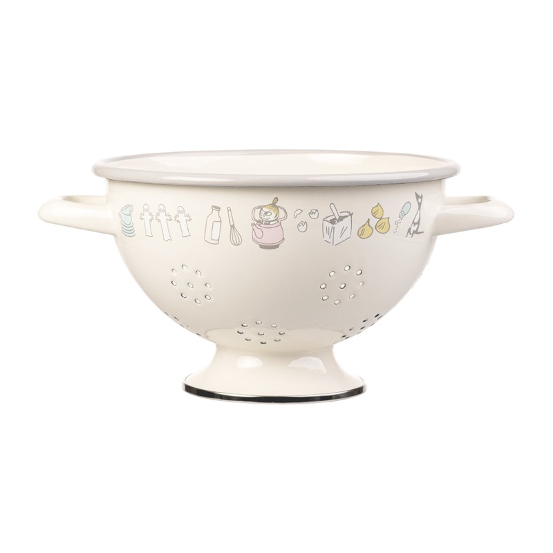 Moomin Bon Apptit Enamel Colander 20 cm
