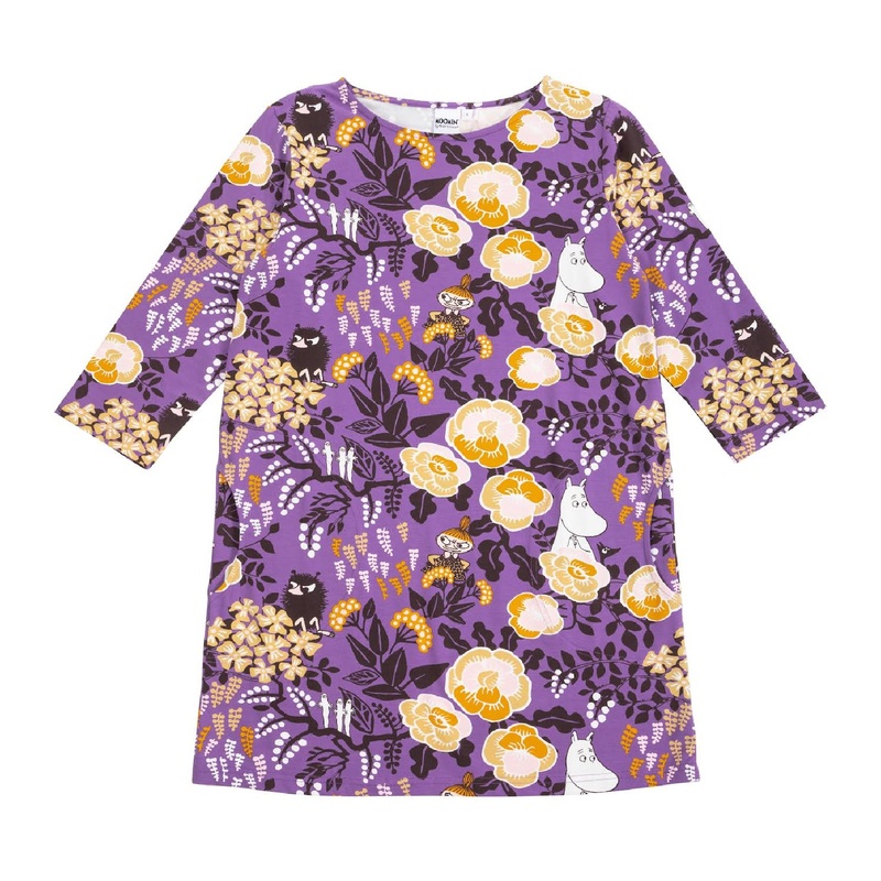 Moomin Flora Tunic Lilac|S|M|L|XL|XXL|XXXL