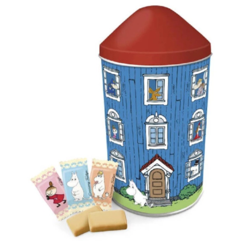 Moominhouse Creamy Fudge In Tin by Fazer