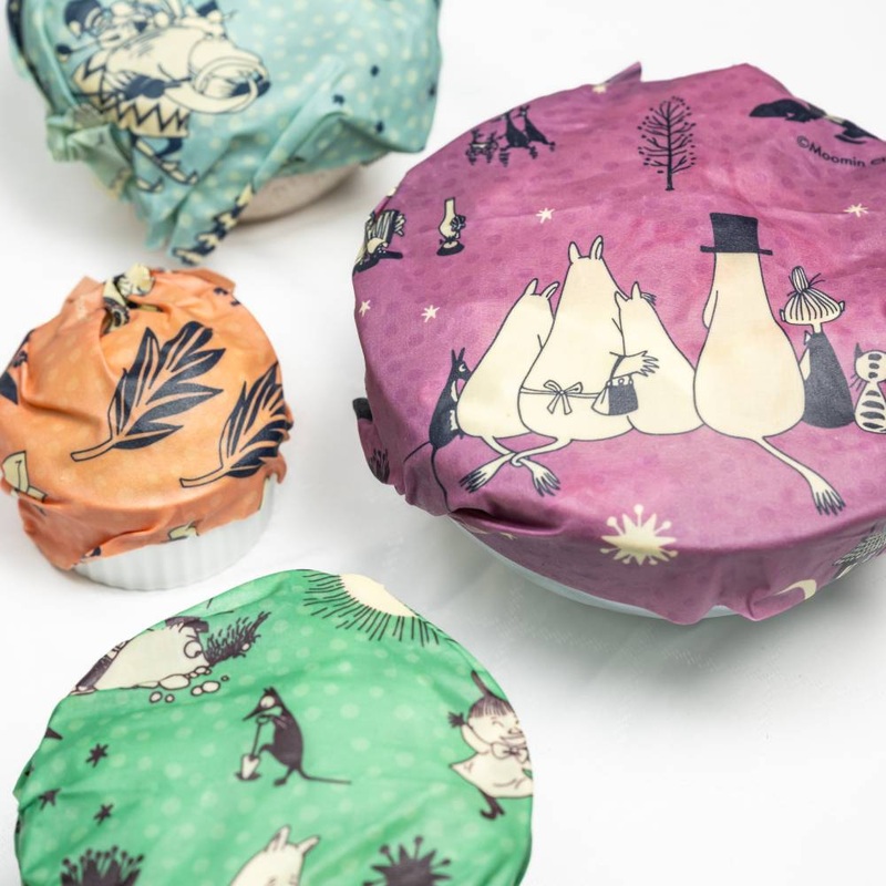 Moominpappa Bees Wax Wrap By Nightfall 3-pack