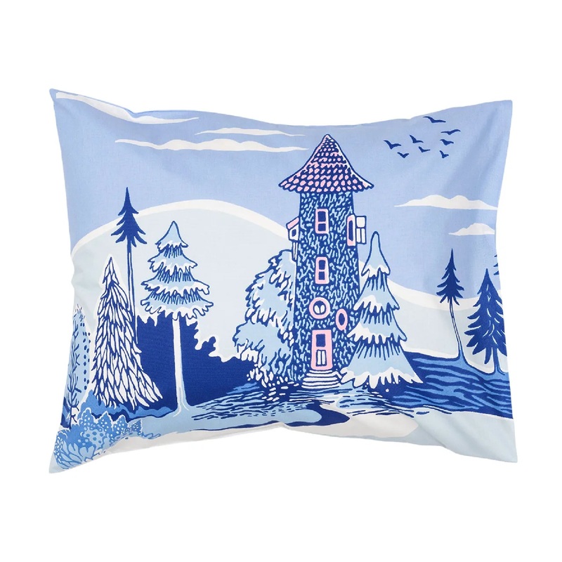 Moomin Home At Last Pillow Case 60 x 63 cm