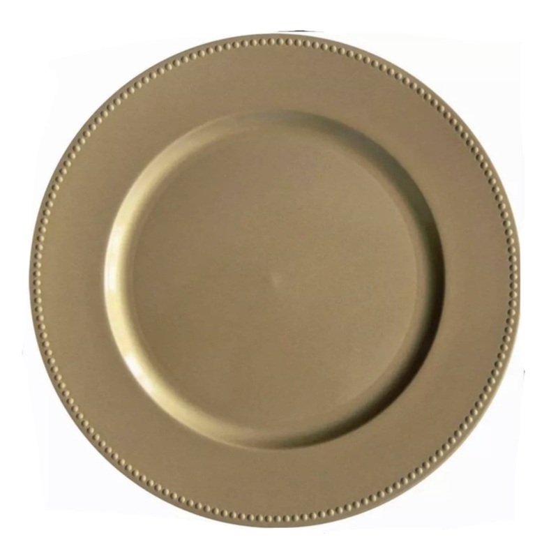 Charger Plate Beaded Lucia – 3 colours