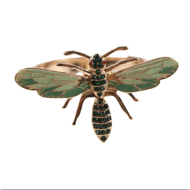Napkin Rings Bee – set of 4