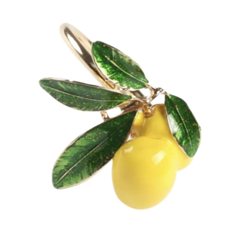 Napkin Rings Lemon – set of 4