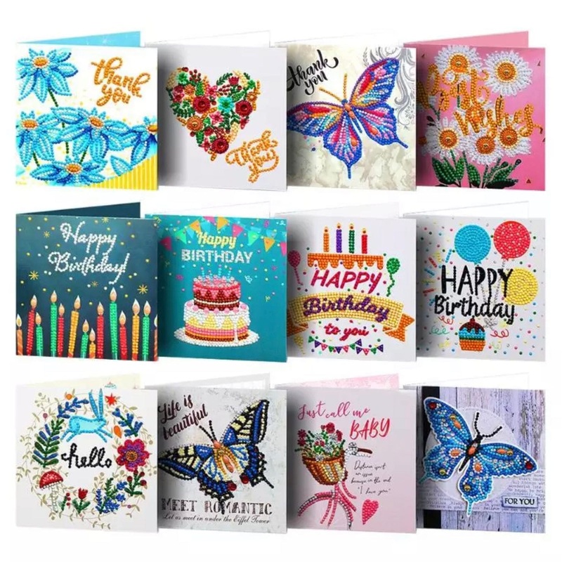 Diamond Painting Greeting Cards