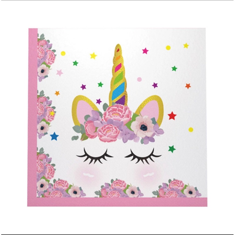 Paper Napkin Unicorn
