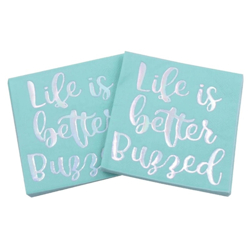 Cocktail Paper Napkins – Life is Better Buzzed