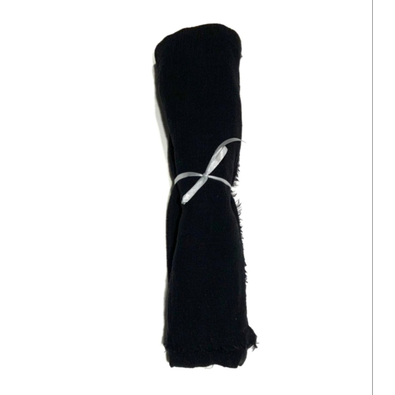 Gauze Table Runner Fiona 3 meters – Black