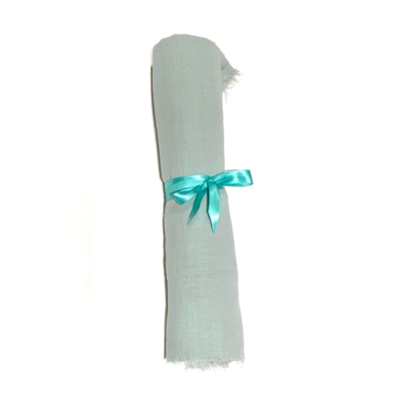 Gauze Table Runner Fiona – Sage Green – 2 sizes