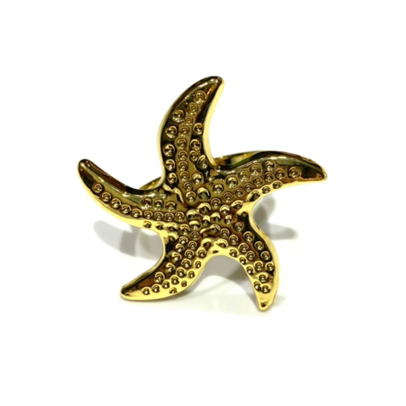 Napkin Rings Starfish – set of 4 pieces