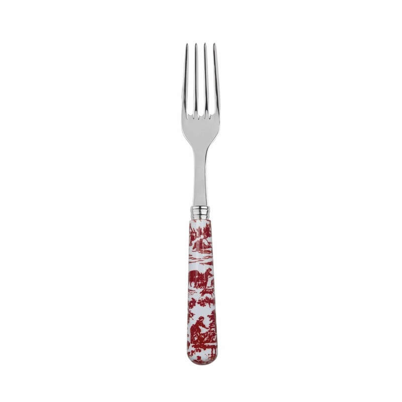Salad Fork Toile de Jouy  – Medium
