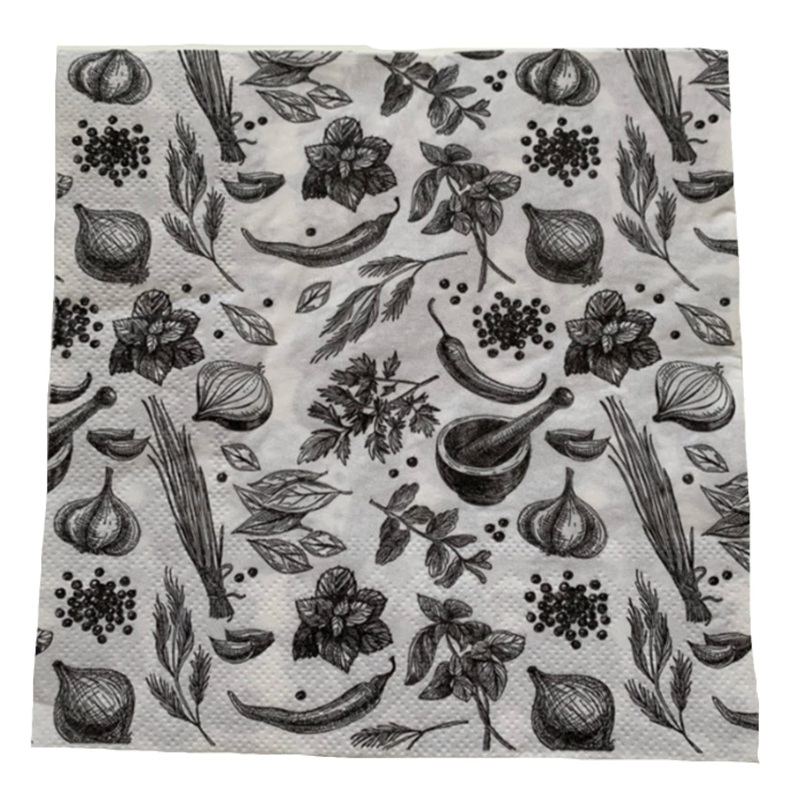 Vegetables Paper Napkins